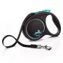 Αυτόματο λουρί Flexi flexi Black Design M — μήκος 5 m, με κορδόνι, μέγιστο φορτίο 25 kg, εργονομική λαβή