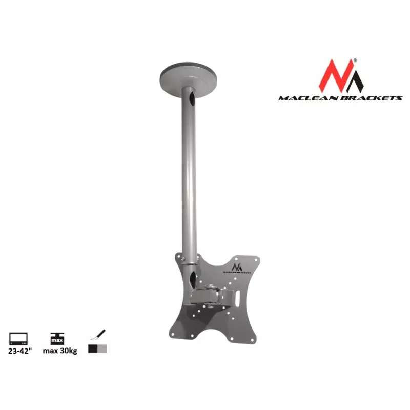 Maclean MC-504A S Ρυθμιζόμενη βάση οροφής 23-42 30kg
