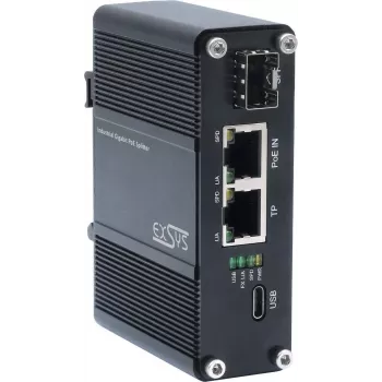 Διαχωριστής PoE Exsys EX-60328, έξοδος 12V 1A για συσκευές χωρίς PoE