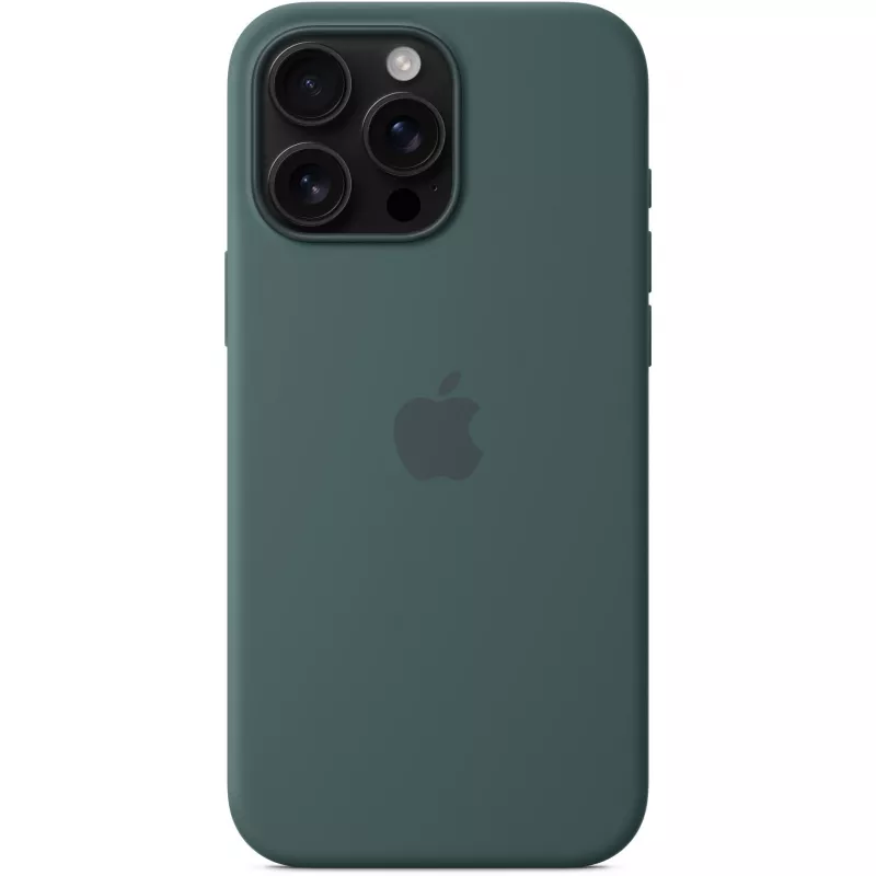 Θήκη σιλικόνης με MagSafe για iPhone 16 Pro Max - Θαλασσί πράσινο