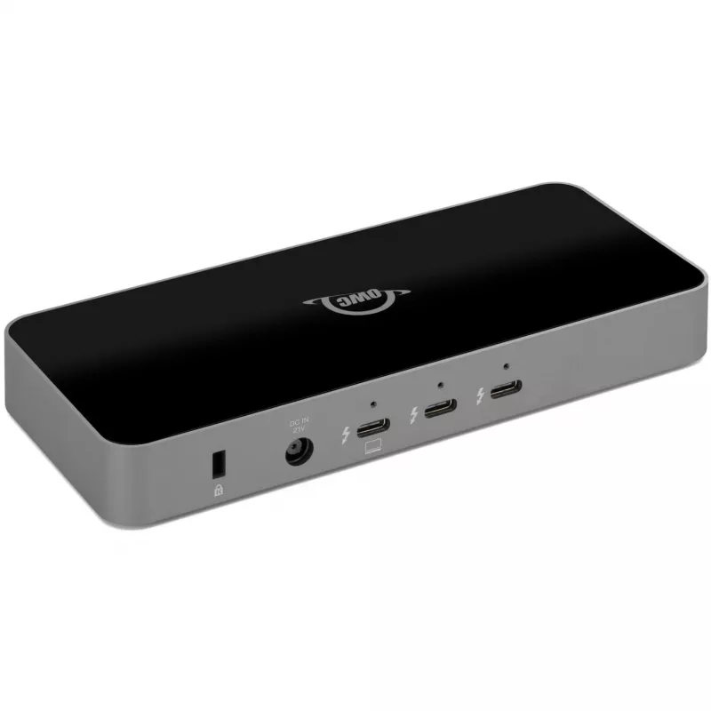 Thunderbolt 5 Hub, Σταθμός σύνδεσης Γκρι/Μαύρο, Thunderbolt 5, USB-A
