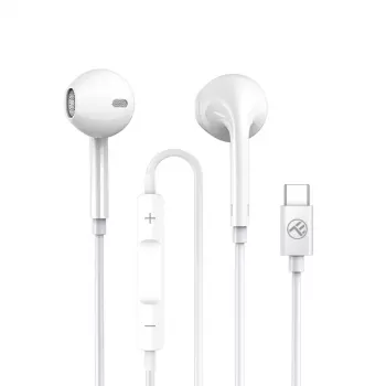 In-Ear ακουστικά Tellur Basic Urbs Type-C Λευκό