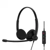 Headset EPOS IMPACT 100 UC Stereo USB-C+A Ενσύρματο Ελαφρύ Άνετο