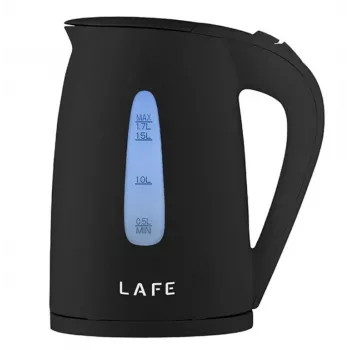 Ηλεκτρικός βραστήρας LAFE 1,7 l 2200 W μαύρο