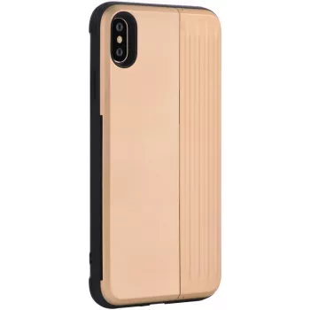 Θήκη προστασίας Devia H-Card Series για iPhone XS/X 5,8 ίντσες, χρυσή