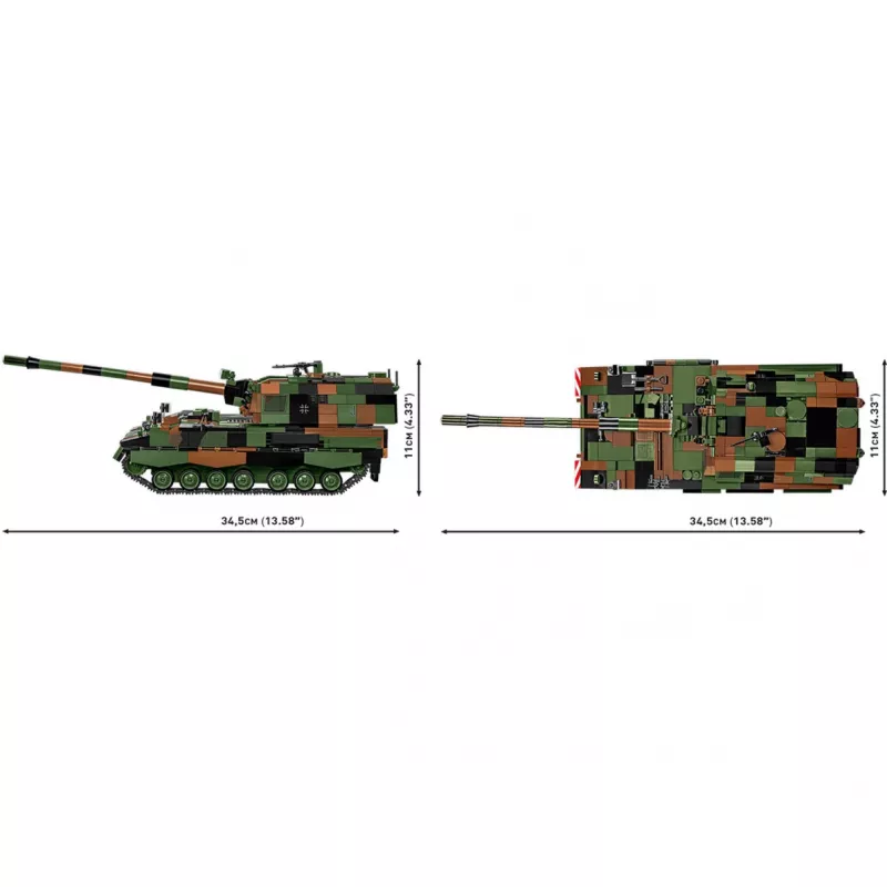 Σετ κατασκευής COBI Panzerhaubitze 2000 1006 τεμάχια ένοπλες δυνάμεις