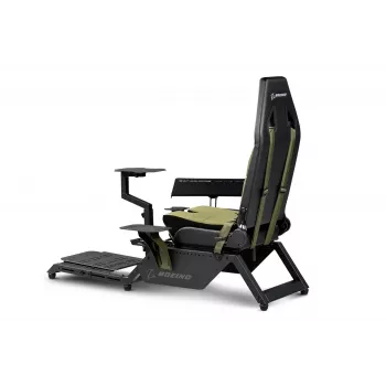 Κάθισμα πιλοτηρίου Next Level Racing Flight Simulator Boeing Military 396055 — ειδικό κάθισμα προσομοιωτή πτήσης, συμβατό με χειριστήρια και πεντάλ