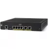 Ενσύρματος δρομολογητής Cisco C927-4P Gigabit Ethernet μαύρο