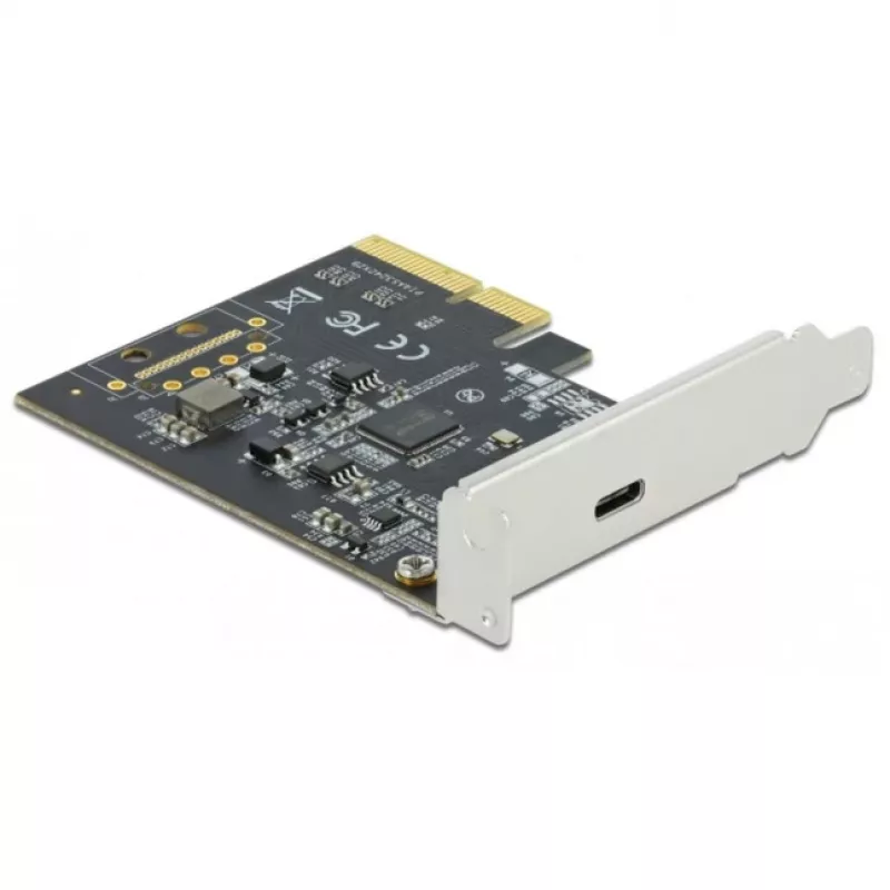 DeLOCK - Προσαρμογέας USB - PCIe 3.0 x4 Low-Profile - USB 3.2 Gen 2x2 x 1 (89036)