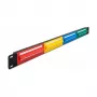 DeLOCK 19 ιντσών Patchpanel 24 Port Cat.5e 1HE χρωματιστό RJ-45