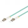 Wentronic 93385 LC-LC OM3 πολύτροπο καλώδιο patch οπτικής ίνας, τυρκουάζ