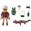 Playmobil Special Plus ερευνητής με νεαρό καϊμάν σετ παιχνιδιού