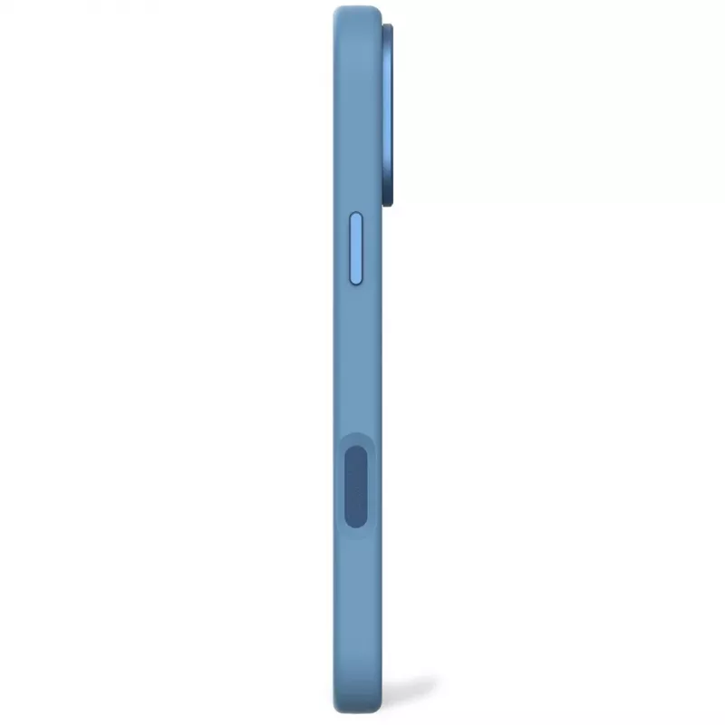 Decoded D25IPO16PMBCS9AE AntiMicrobial πίσω κάλυμμα σιλικόνης για iPhone 16 Pro Max, γαλάζιο