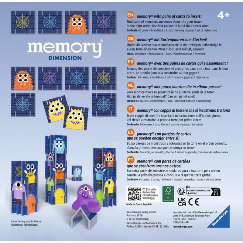 memory Dimension, Παιχνίδι μνήμης