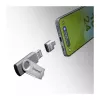 Intenso 3-pack USB-Adapter USB-A -> USB-C C480C Αλουμίνιο