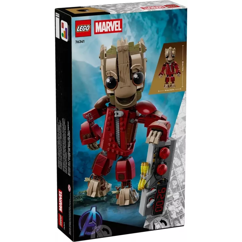LEGO MARVEL 76341 Groot με Στολή Ravager