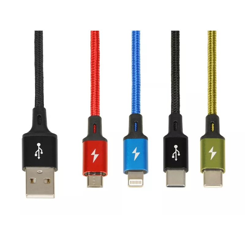 Καλώδιο φόρτισης 4 σε 1 Universal I-BOX USB IKUM4W1