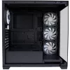 LC-Power Κουτί MidiTower 715B μαύρο USB3.2/Audio χωρίς τροφοδοτικό SEAMLESS_X (LC-715B-ON)