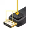 Καλώδιο DisplayPort Goobay 74755 1 m μαύρο