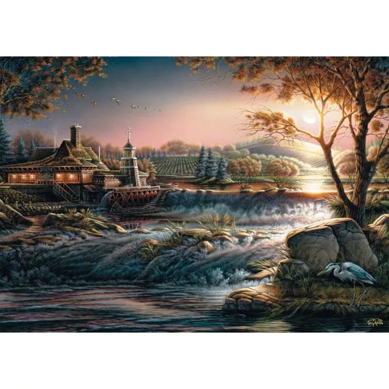 Terry Redlin: Lichter in der Wildnis, Puzzle 1000 τεμ.