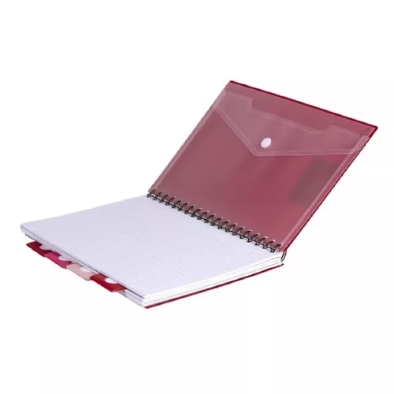 Σπιράλ μπλοκ A5 Coolpack κόκκινο