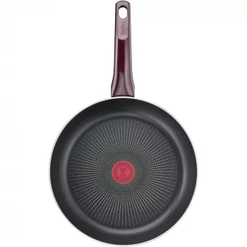 Γενικής χρήσης τηγάνι Tefal Resist Intense D52202 20 cm μαύρο κόκκινο