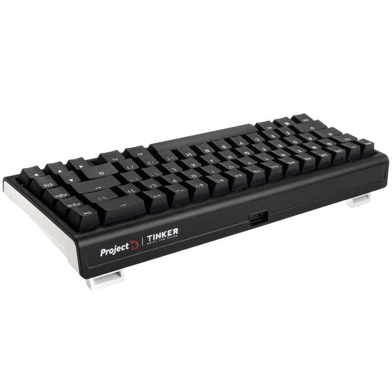 Ducky Tinker 65 Πληκτρολόγιο Gaming USB QWERTY US Αγγλικά Μαύρο