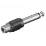 Προσαρμογέας καλωδίου Microconnect AUDANG 6,3 mm RCA μαύρο