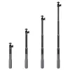 Selfie stick TELESIN με σφαιρική κεφαλή για action cameras