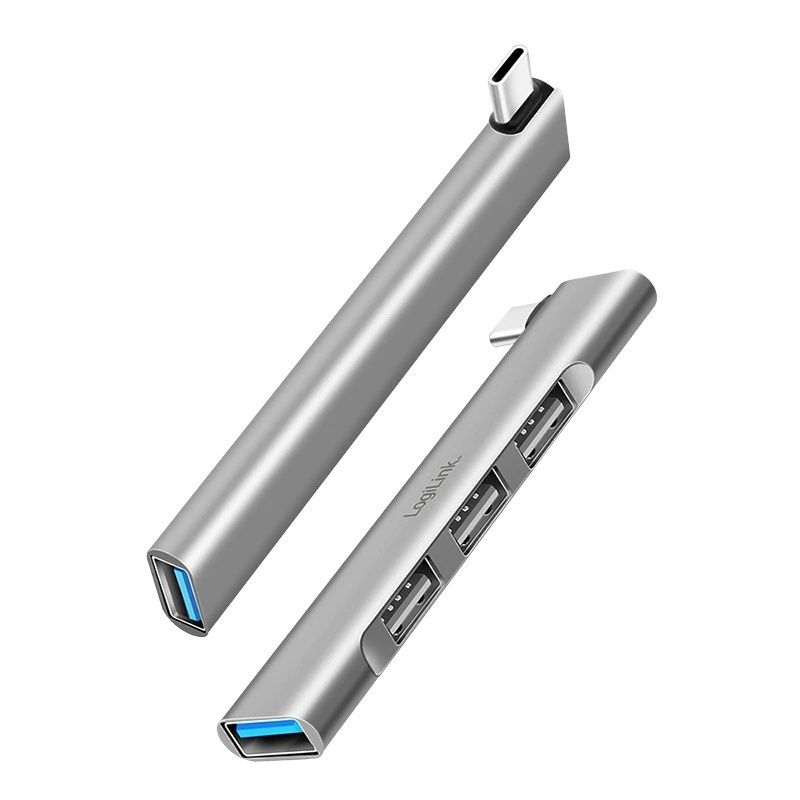 LogiLink USB 3.2 Gen1 Hub 4 θυρών USB-C 1x USB3.0 AF 3x USB2.0 AF UA0437