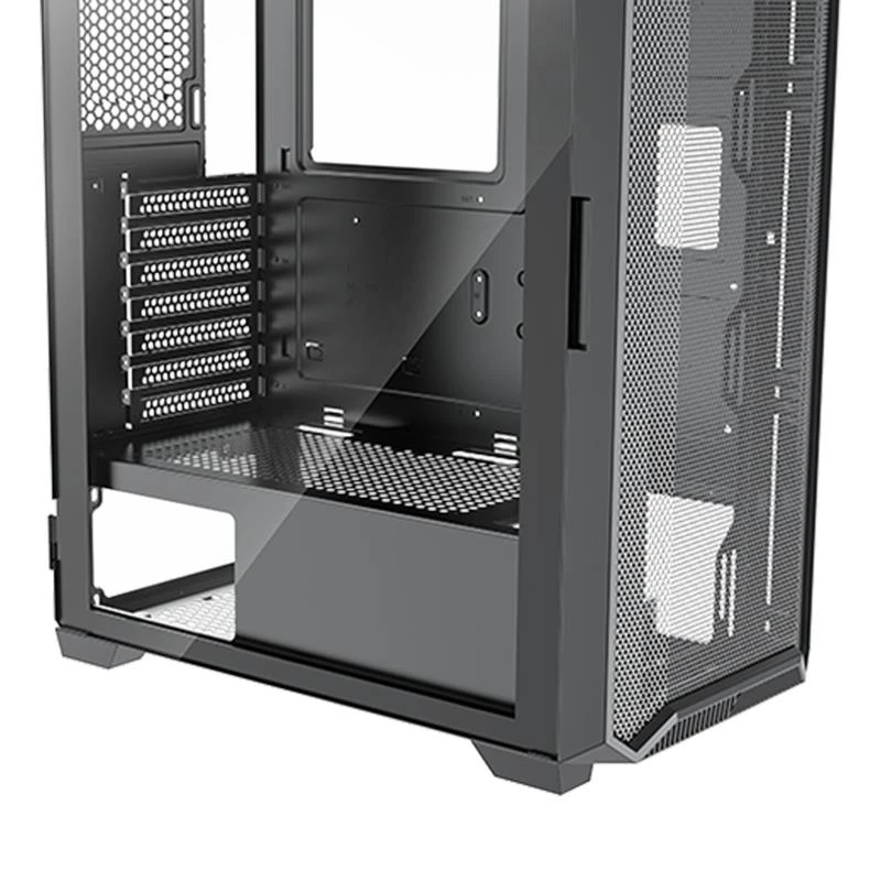 Κουτί|XILENCE|ATX/micro ATX/Mini-ITX|Μαύρο|Midi Tower|PC|XG161