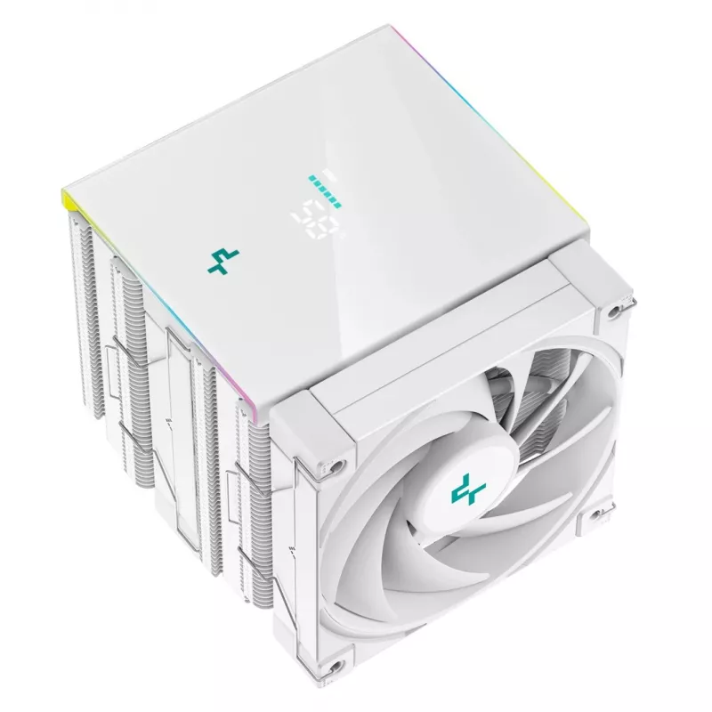 DeepCool AK620 Digital WH Ψύκτρα επεξεργαστή αέρα 12 cm Λευκό 1 τεμ.