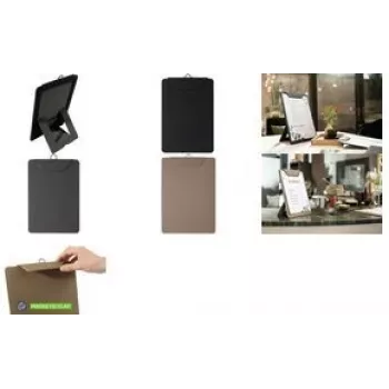 Βάση μενού sigel KB111 Ανθρακί A4 – Επιτραπέζια βάση για μενού A4