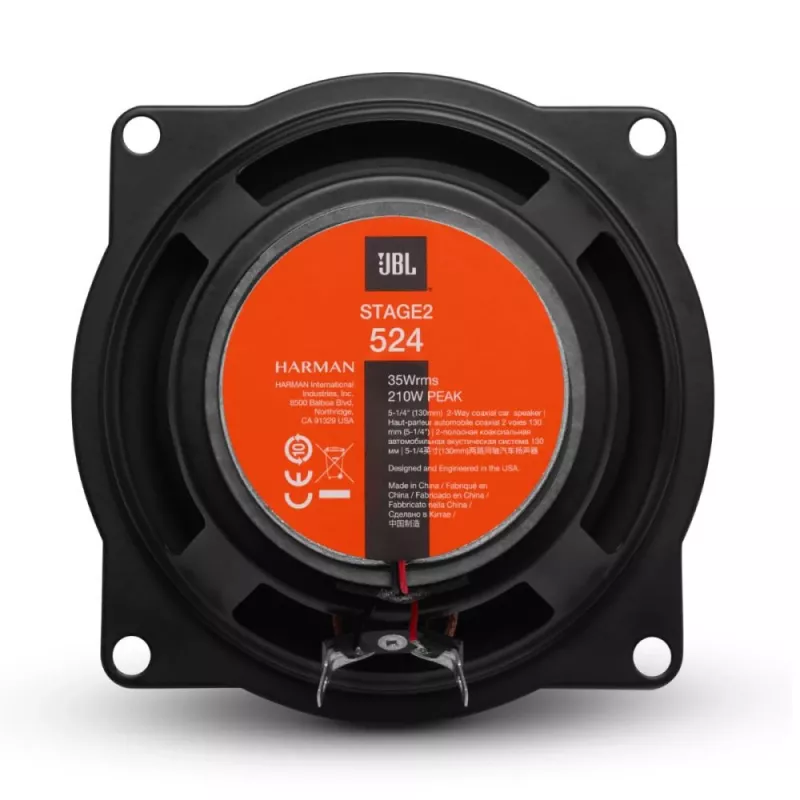 Ηχεία αυτοκινήτου JBL Stage2 524 Ορθογώνια 2 δρόμων 210 W 2 τεμ.