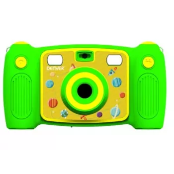 Παιδική ψηφιακή φωτογραφική μηχανή Denver KCA-1320B, Full HD, 2" TFT, πράσινη