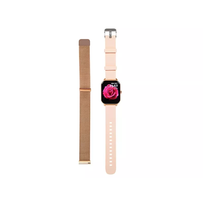 Smartwatch X16 Bluetooth ροζ