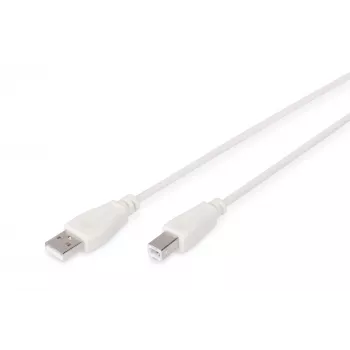 Assmann Καλώδιο σύνδεσης USB. Type A - B M/M. 1,8 m. Κατάλληλο για USB 2.0. UL. be (AK-300102-018-E)