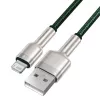 Καλώδιο USB-A σε Lightning Baseus 1 m, πράσινο