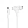 HYPER HyperJuice Καλώδιο USB USB 2.0 1,5 m USB-C USB-C/Lightning Λευκό
