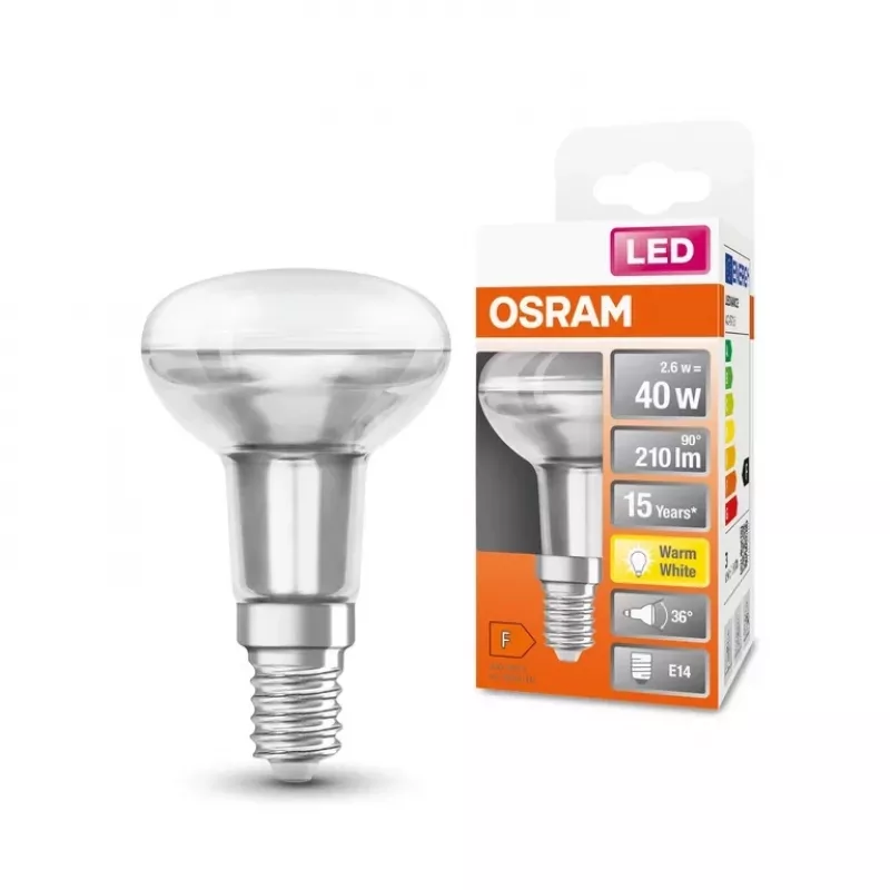 Λάμπα LED Osram STAR 2,6 W E14 Θερμό λευκό 2700 K 210 lm