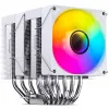 Ψύκτρα CPU Jonsbo CR-1400 DV2 λευκή με ανεμιστήρα 140 mm