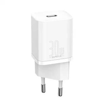 Baseus CCSUP-J02 φορητή συσκευή φορτιστής universal λευκό AC ταχεία φόρτιση