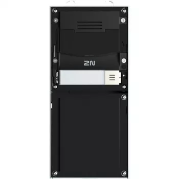 2N IP Verso 2.0 Κεντρική μονάδα με κάμερα HD, 1 κουμπί, Μαύρο