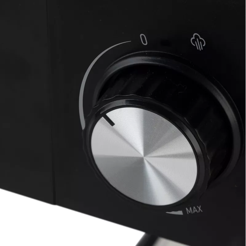 Jata JECA2525 μηχανή espresso, 20 bar, 850 W, δεξαμενή νερού 1,8 l, σωλήνας ατμού, μαύρο / ανοξείδωτο ατσάλι