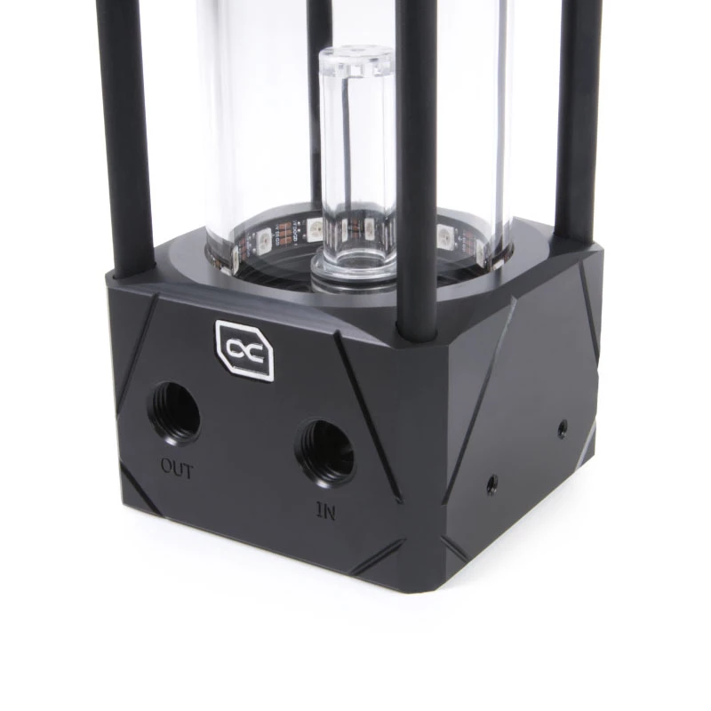 Υδρόψυκτρο Alphacool 13327 ακετάλη αλουμίνιο μαύρο διαφανές 5V RGB