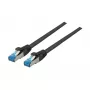 EFB-Elektronik Καλώδιο Patch RJ45 Cat.6A S/FTP TPECat.7 με το μέτρο superflex μαύρο 1,5m Κατασκευαστής: EFB Elektronik (K5525FSW.1,5)