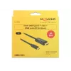 Προσαρμογέας καλωδίου βίντεο DeLOCK 85291 USB Type-C HDMI 2 m μαύρο