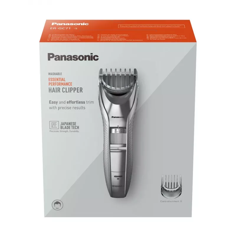 Κουρευτική μηχανή Panasonic ER-GC71 ασημί