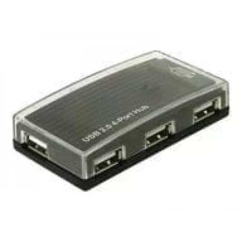 USB Hub DeLOCK 4 Port Εξωτερικό USB 2.0 480 Mbit/s