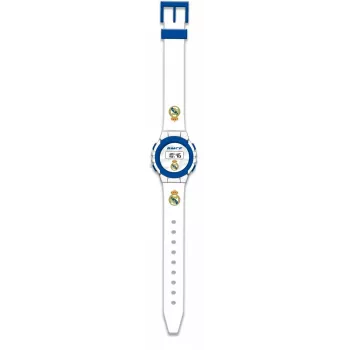 Ρολόι Kids Euroswan RM00014 — σχέδιο Real Madrid, ρυθμιζόμενο λουράκι, αδιάβροχο